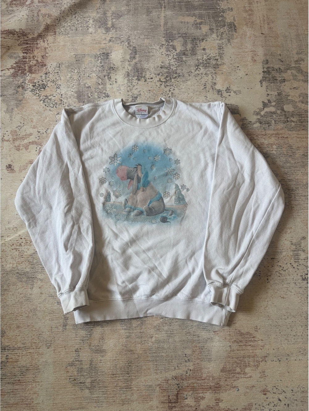 Disney Winnie the Pooh sweater small eeyore Christmas